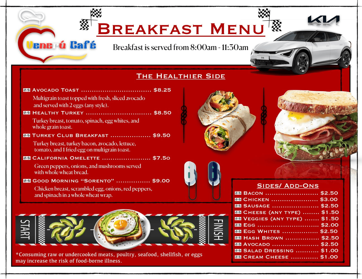Breakfast Menu