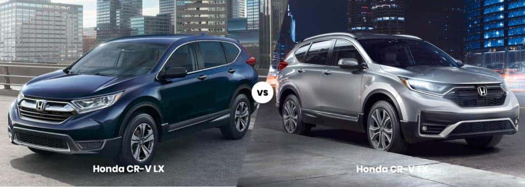 Difference Between Crv Ex And Lx