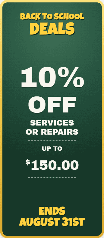 10% Off Services and Repairs