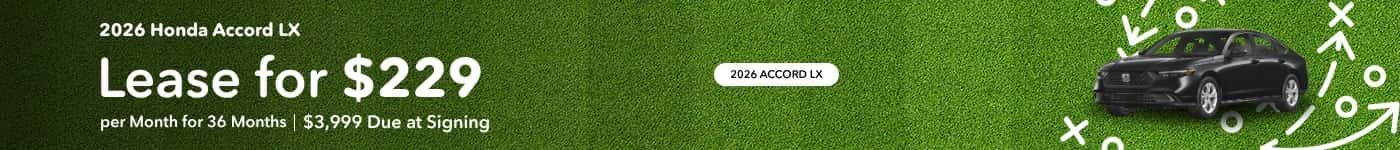 2026 Honda Accord LX