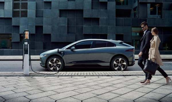 2019 Jaguar I-PACE on charger