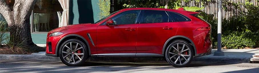 2020 Jaguar F-PACE Red