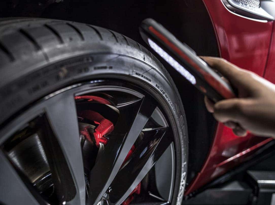 Jaguar Brake Inspection