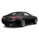 Rear View of a Jaguar car