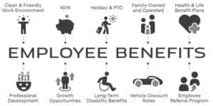 Jaguar Naperville Authorized Service employee benefits including health, retirement, and perks