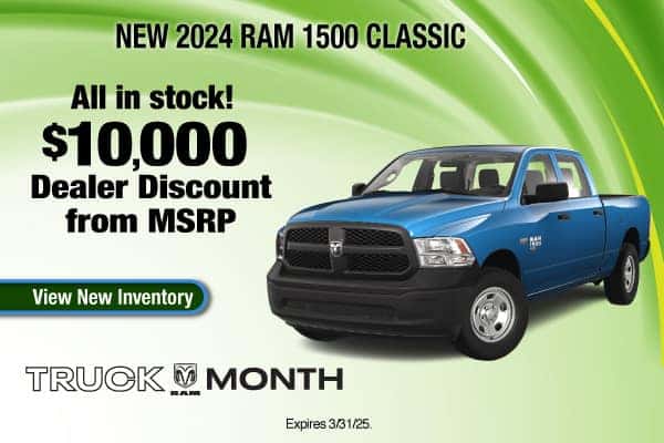 New 2024 RAM 1500 Classic