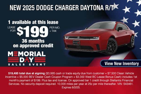 New 2025 Dodge Charger Daytona R/T