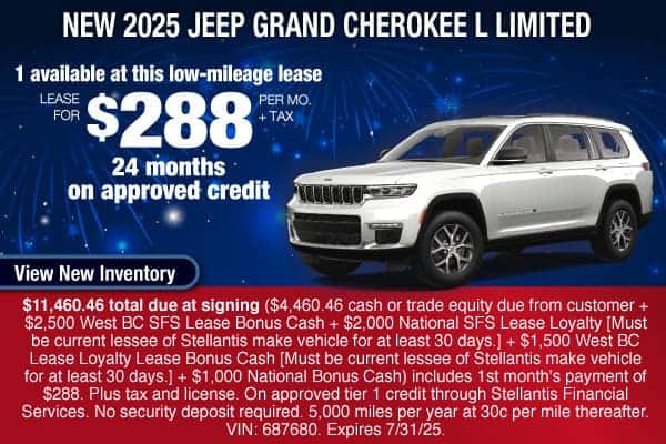 New 2025 Jeep Grand Cherokee L Limited