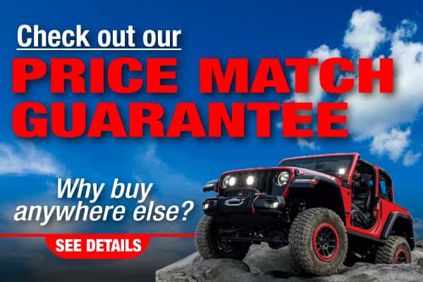 Check Out Our Price Match Guarantee