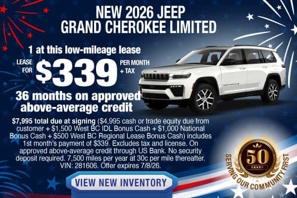New 2026 Jeep Grand Cherokee