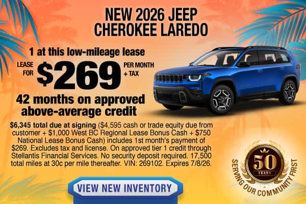 New 2026 Jeep Cherokee