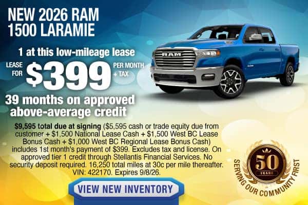 New 2026 RAM 1500 Laramie