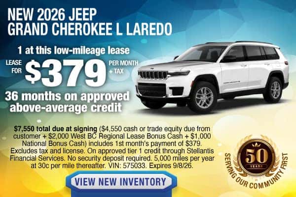 New 2026 Jeep Grand Cherokee
