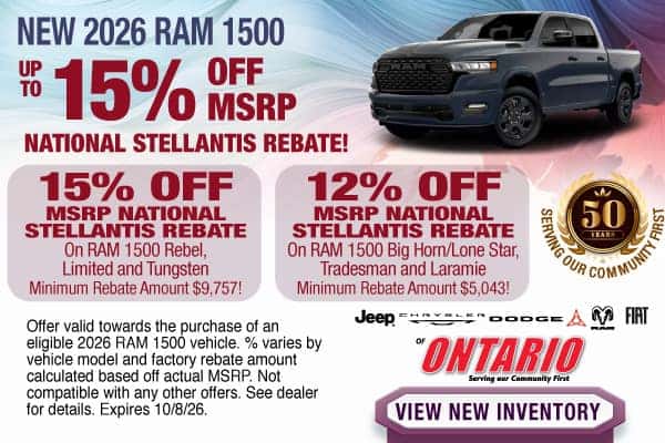  New 2026 RAM 1500