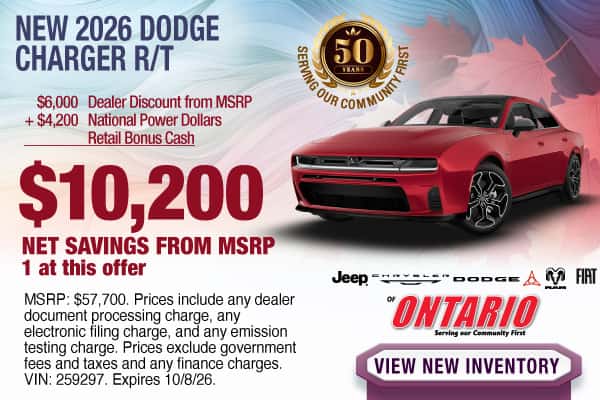 New 2026 Dodge Charger R/T