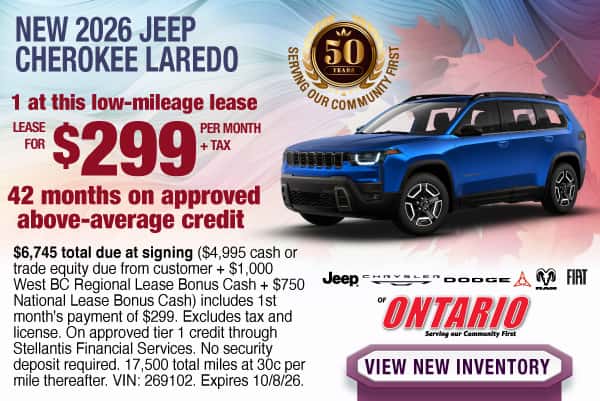 New 2026 Jeep Cherokee