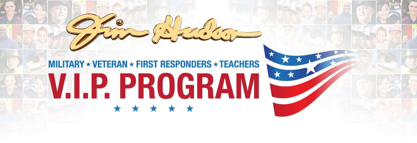 Jim Hudson VIP Program Military Veteran First Responders Teachers
