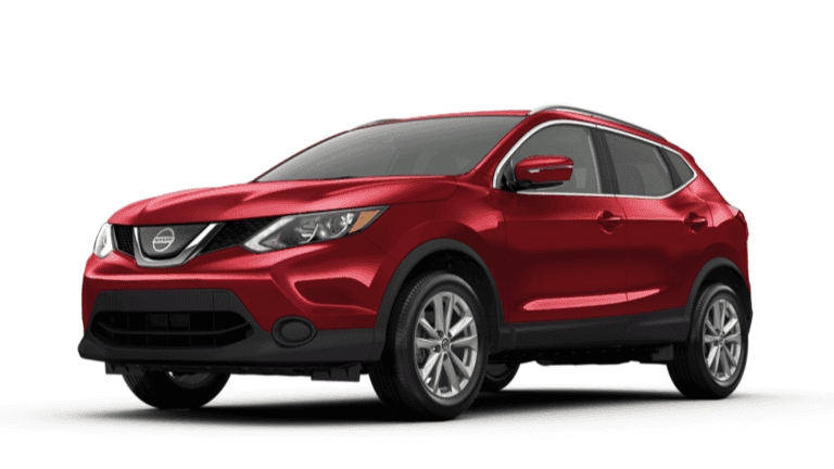 2019 Nissan Rogue Sport SV A red 2019 Nissan Rogue Sport SV