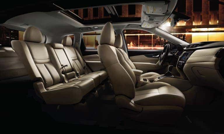 2020 Nissan Rogue Interior The seating arrangement on the 2020 Nissan Rogue