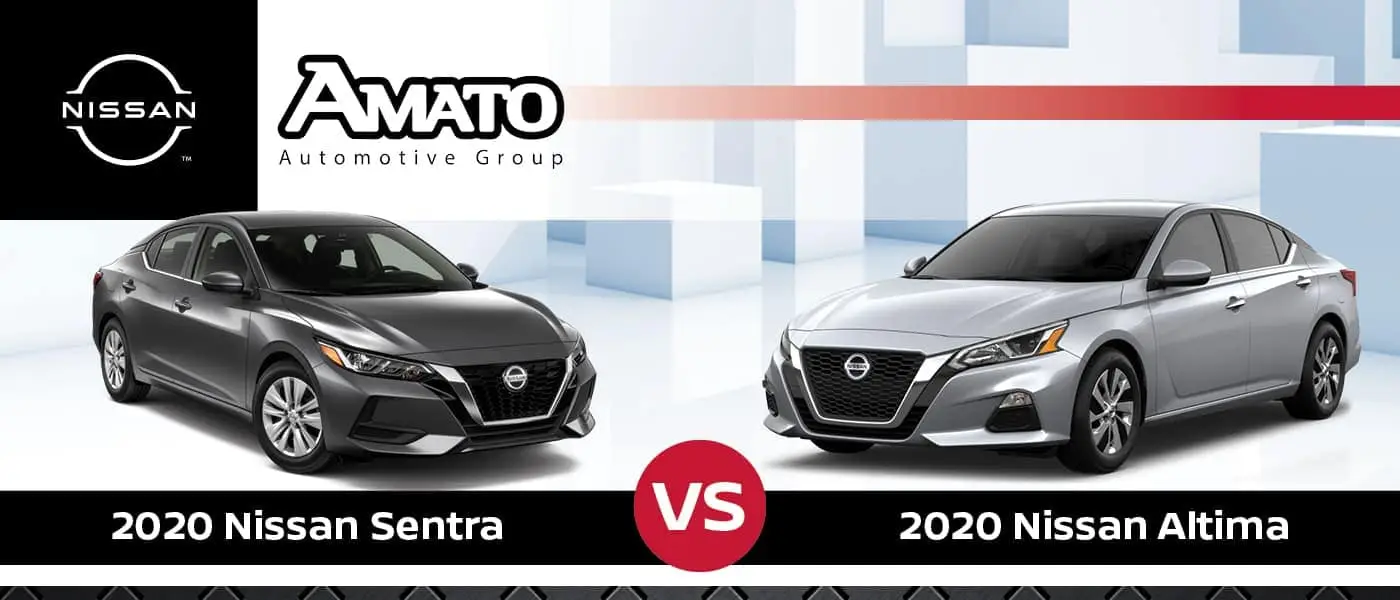 2020 Nissan Sentra vs. Altima: What Are the Differences? - Glendale, WI