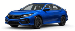 2021 Honda Civic Si Sedan in Bright Blue