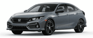 2021 Honda Civic Hatchback in Blue-Gray
