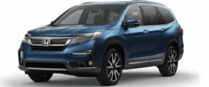 2021 Honda Pilot SUV in Light Blue