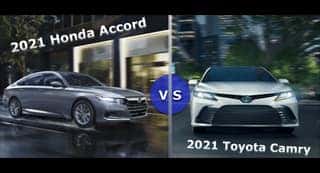 View our available comparisons between Honda models and their direct competition