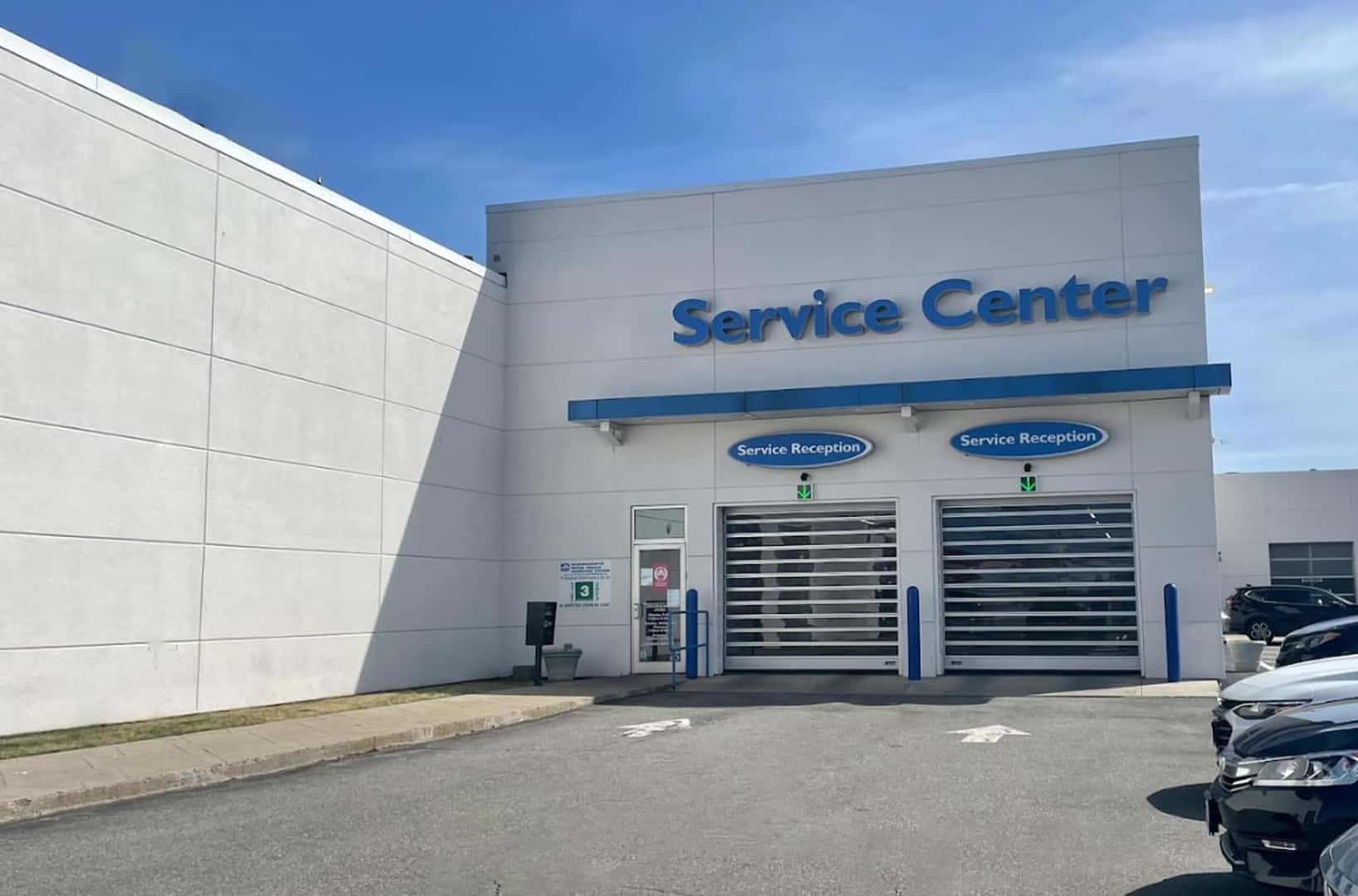 View of Kelly Honda Service Center