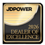 J.D. Power 2026 Dealer of Excellence Logo for Kelly Honda