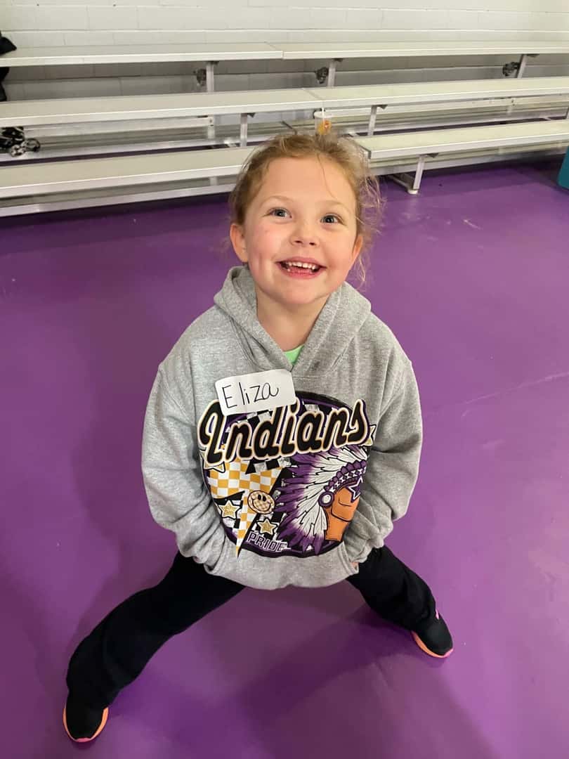 small child smiling
