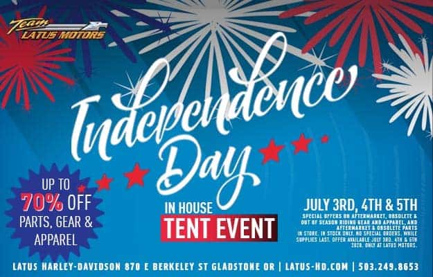 Independence Day In-house Tent Event