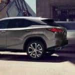 Silver 2020 Lexus RX 350 on City Street