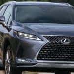 Silver 2020 Lexus RX Parked