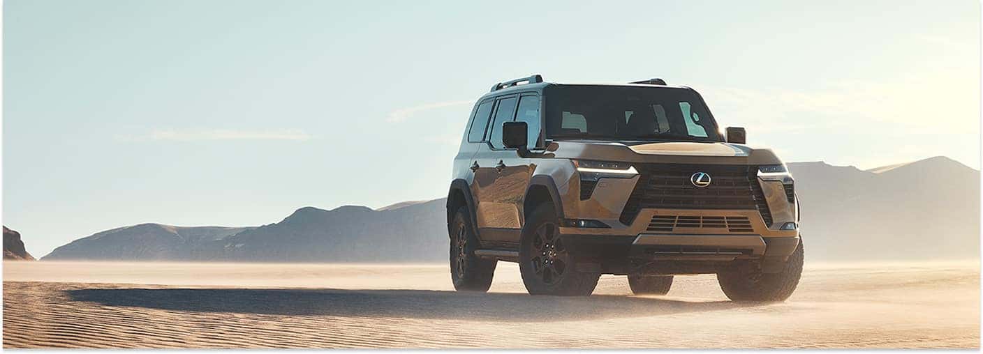 2026 Lexus GX Off-Roading in Desert Terrain