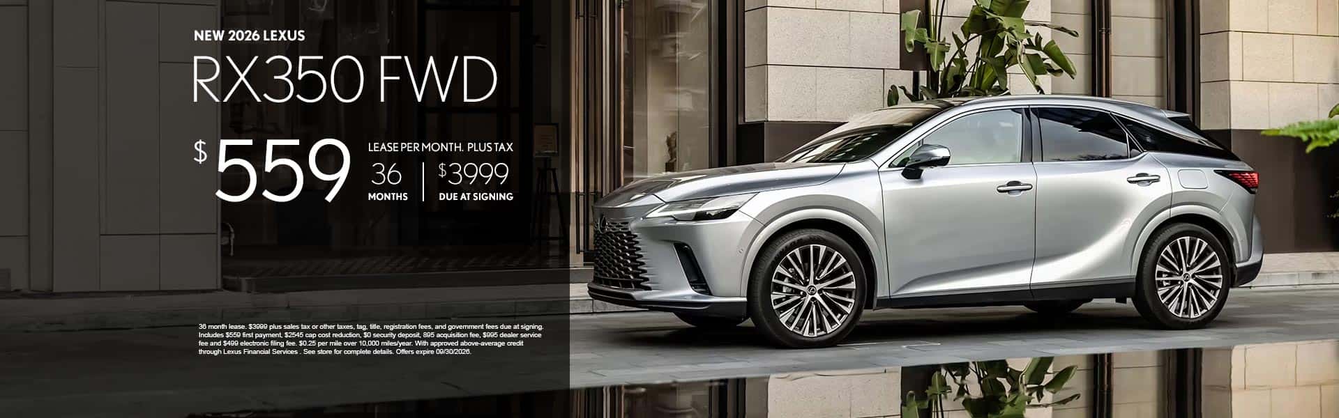 2026_Lexus_RX350_FWD