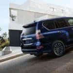 Blue 2020 Lexus GX Parked on Hill