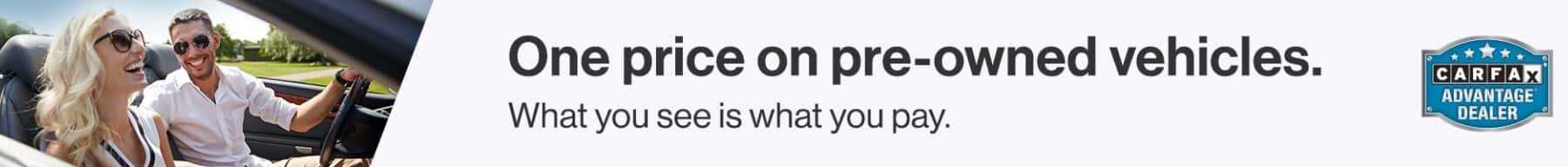 What you see is what you pay