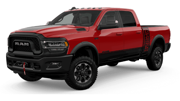 2019 Ram 2500 Power Wagon A red 2019 Ram 2500 Power Wagon