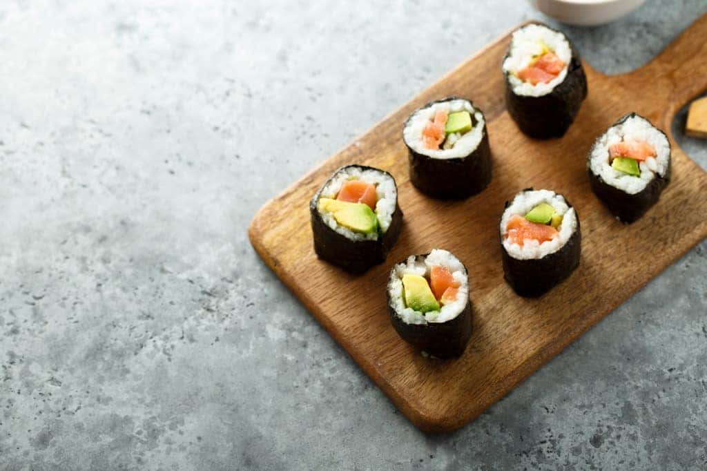 Avocado Sushi Rolls » Kay's Clean Eats