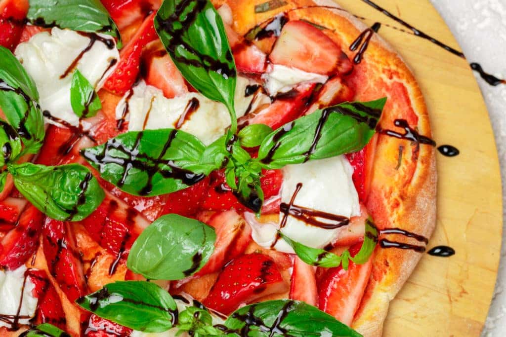 Strawberry Balsamic Pizza