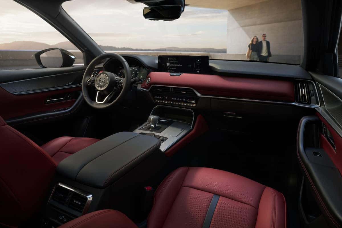 interior of the 2025 Mazda CX-70