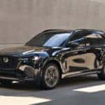 A 2025 Mazda CX-70 cruising on the highway