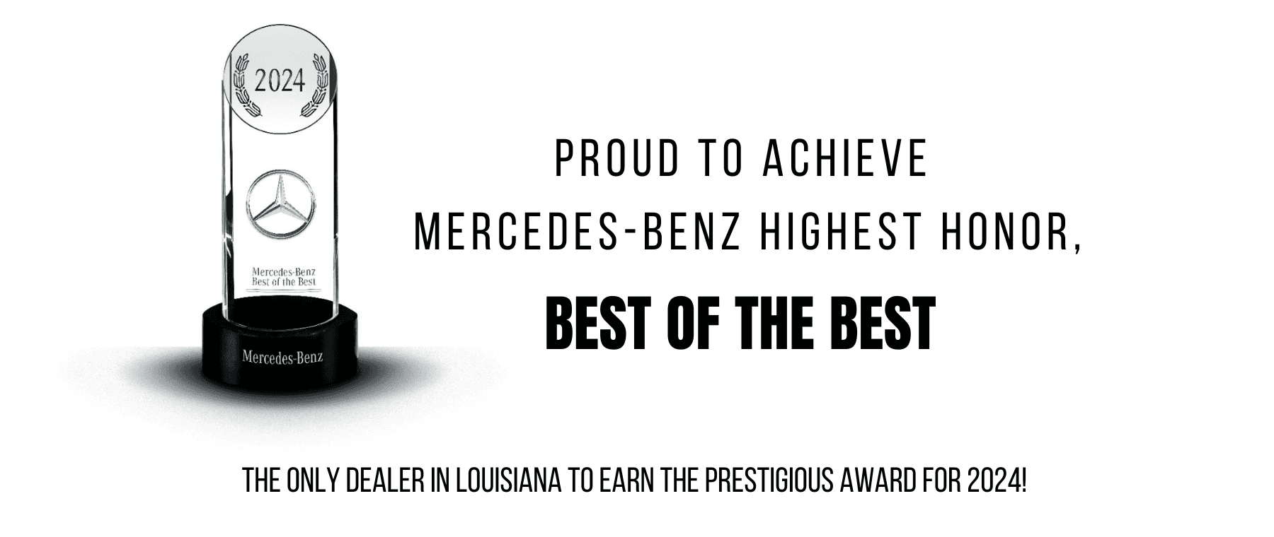 Award-winning Mercedes-Benz dealer in Covington, LA
