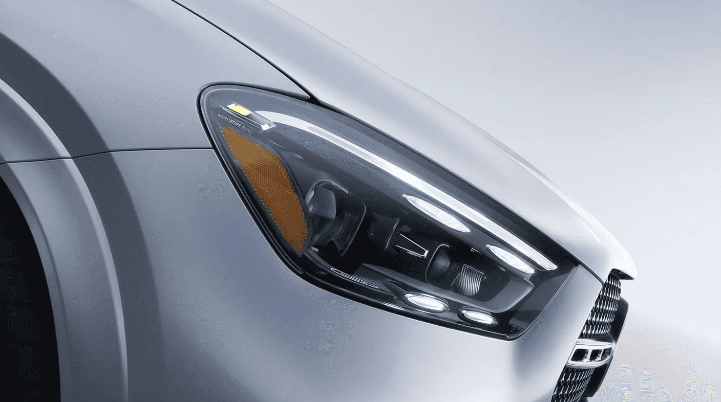 2025 Mercedes-Benz GLE SUV headlight near Slidell, LA