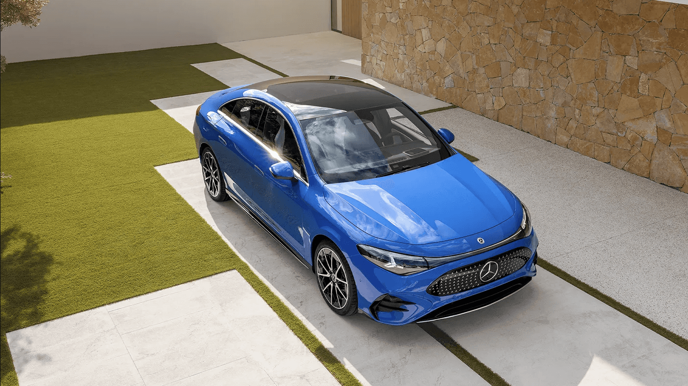 Blue 2026 Mercedes-Benz CLA sedan near Mandeville, LA