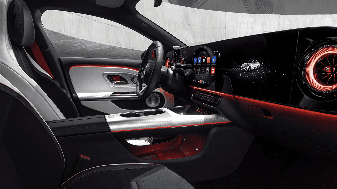 New 2026 Mercedes-Benz CLA interior near Slidell, LA