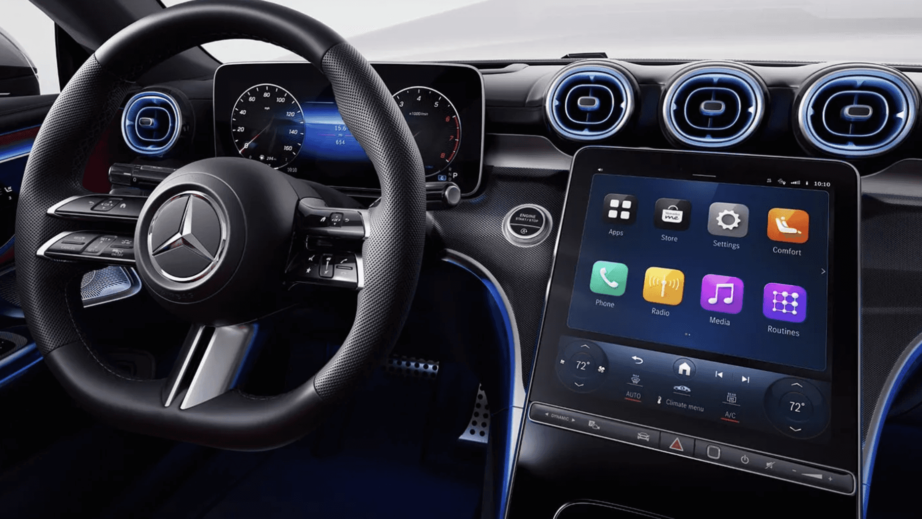 2025 Mercedes-Benz CLE Coupe touchscreen near Hammond, LA
