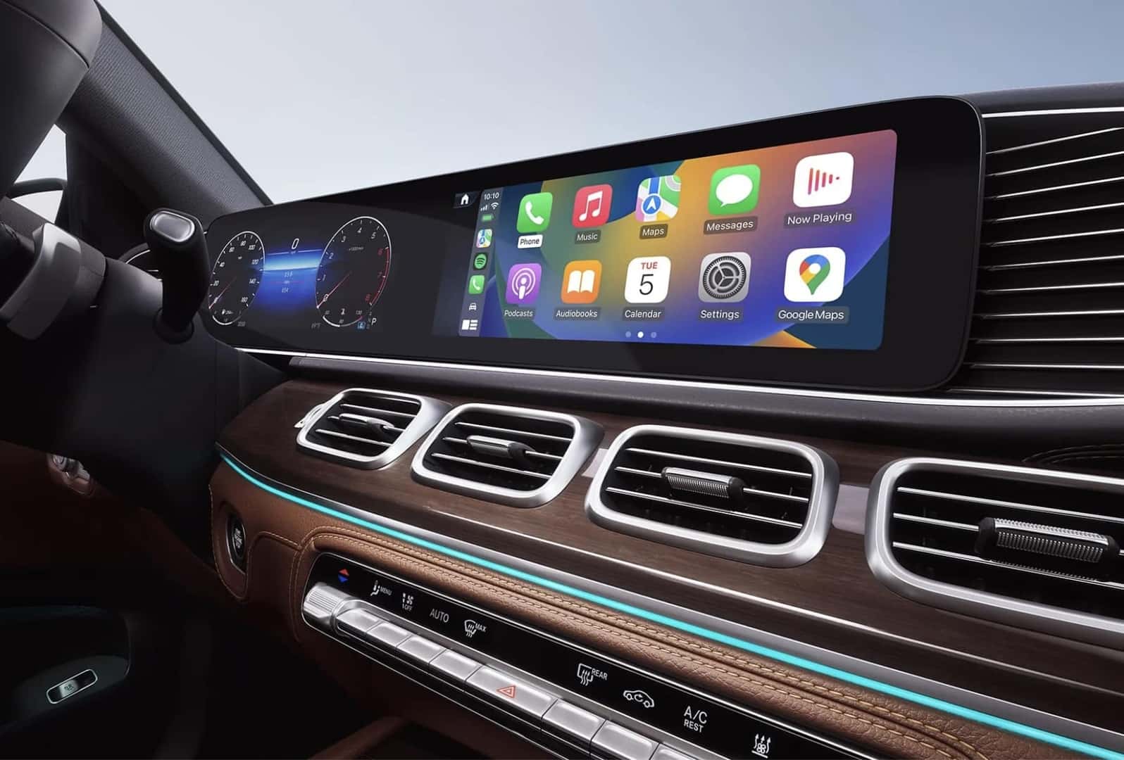 Interior of new 2026 Mercedes-Benz GLE Coupe for sale near Slidell, LA