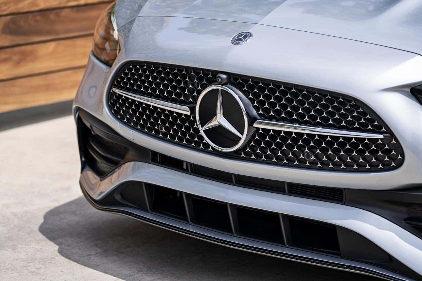 Alt text: Grille of 2026 Mercedes-Benz C-Class for sale near Mandeville, LA